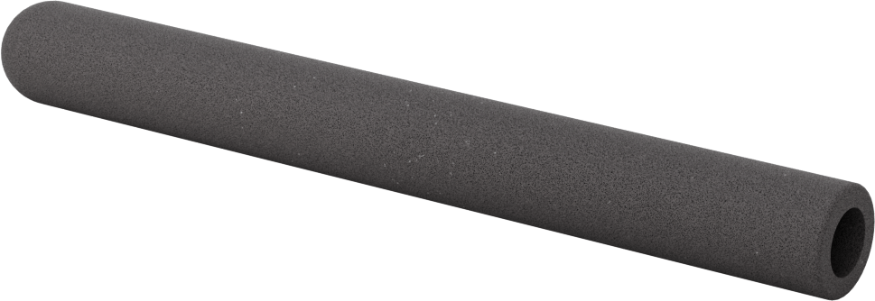 Yastıklı Yuvarlak Tutamaklar, 3/8“ ila 7/16” Dış Çap için, 6 inç Uzunluk
