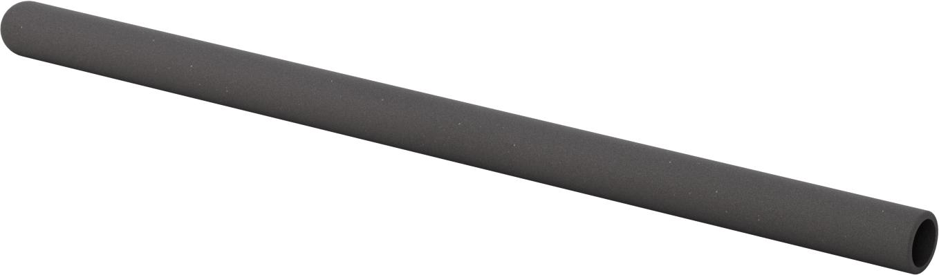 Yastıklı Yuvarlak Tutamaklar, 7/8“ ila 15/16” dış çap için, 21" Uzunluk