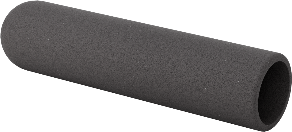Yastıklı Yuvarlak Tutamaklar, 1-1/8“ ila 1-3/16” Dış Çap, 6 inç Uzunluk