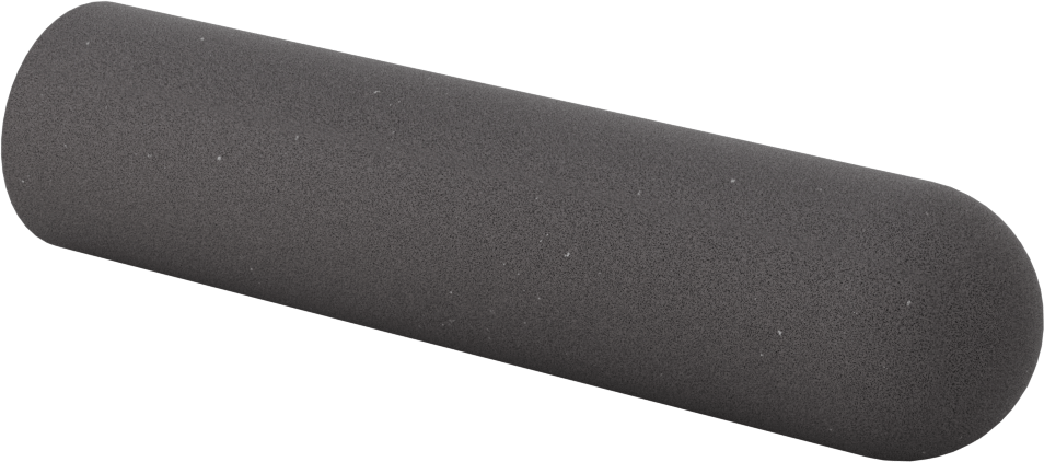 Yastıklı Yuvarlak Tutamaklar, 1-1/8“ ila 1-3/16” Dış Çap, 6 inç Uzunluk