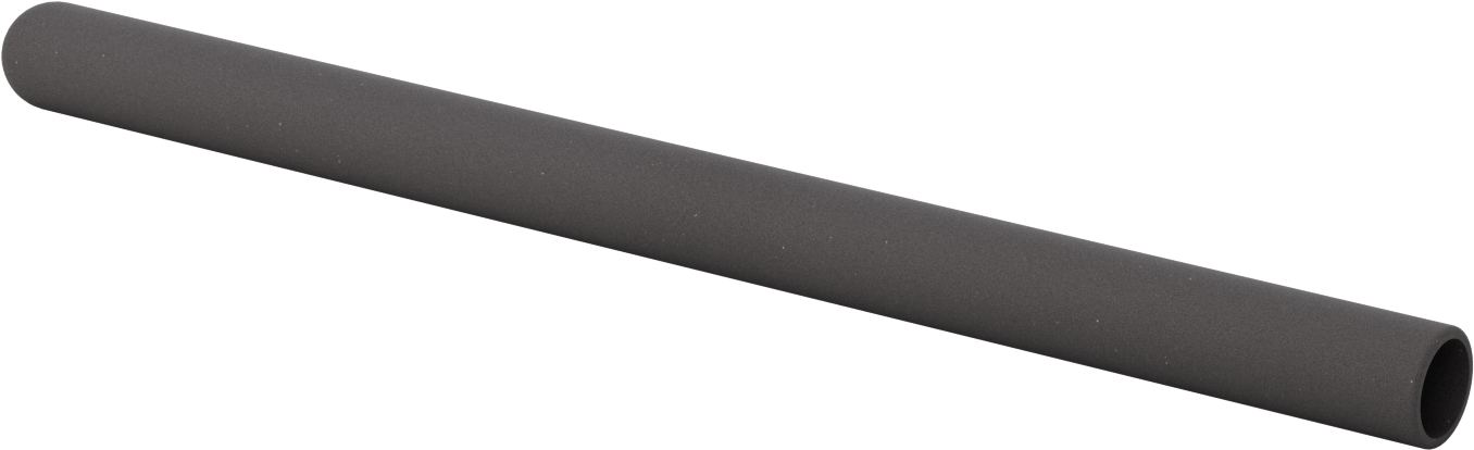 Yastıklı Yuvarlak Tutamaklar, 1-1/8“ ila 1-3/16” Dış Çap, 21" Uzunluk