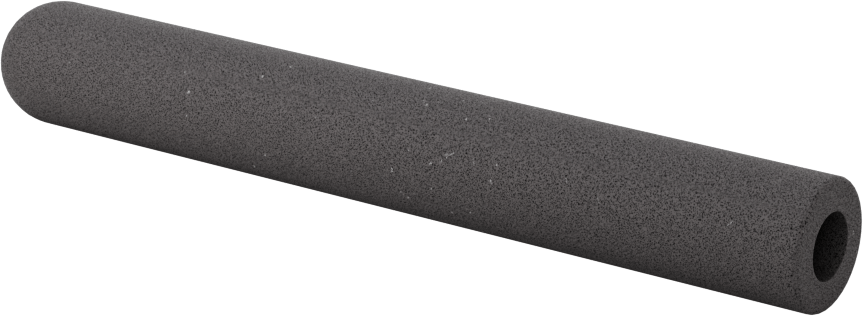 Yastıklı Yuvarlak Tutamaklar, 1/4“ ila 5/16” Dış Çap için, 4" Uzunluk