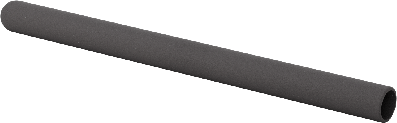 Yastıklı Yuvarlak Tutamaklar, 1-1/4“ ila 1-5/16” Dış Çap için, 21" Uzunluk