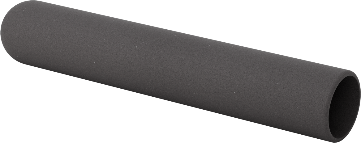 Yastıklı Yuvarlak Tutamaklar, 1-11/16“ ila 1-7/8” Dış Çap için, 12" Uzunluk