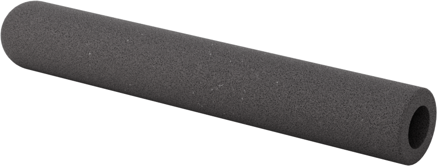 Yastıklı Yuvarlak Tutamaklar, 5/16“ ila 3/8” Dış Çap için, 4" Uzunluk