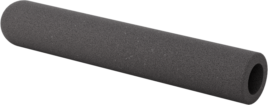 Yastıklı Yuvarlak Tutamaklar, 3/8“ ila 7/16” Dış Çap için, 4" Uzunluk