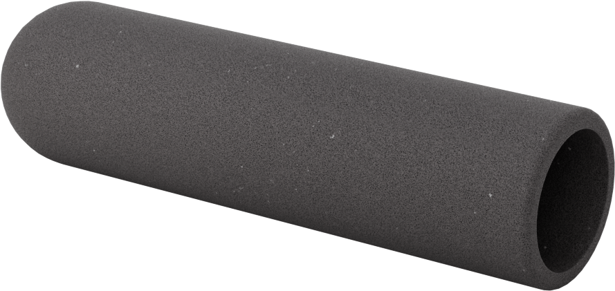 Yastıklı Yuvarlak Tutamaklar, 15/16“ ila 1-1/16” Dış Çap için, 4-3/4" Uzunluk