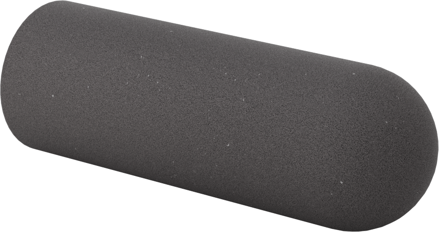 Yastıklı Yuvarlak Tutamaklar, 1-1/4“ ila 1-5/8” Dış Çap için, 4-3/4" Uzunluk