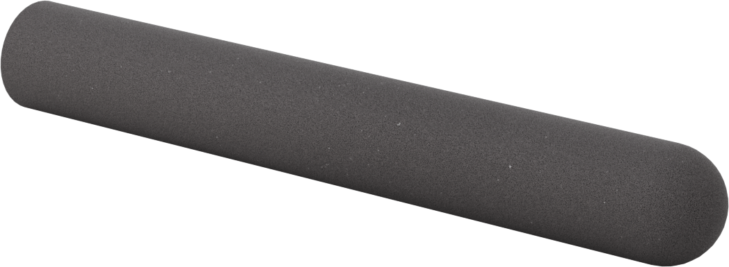 Yastıklı Yuvarlak Tutamaklar, 7/8“ ila 15/16” dış çap için, 8" Uzunluk
