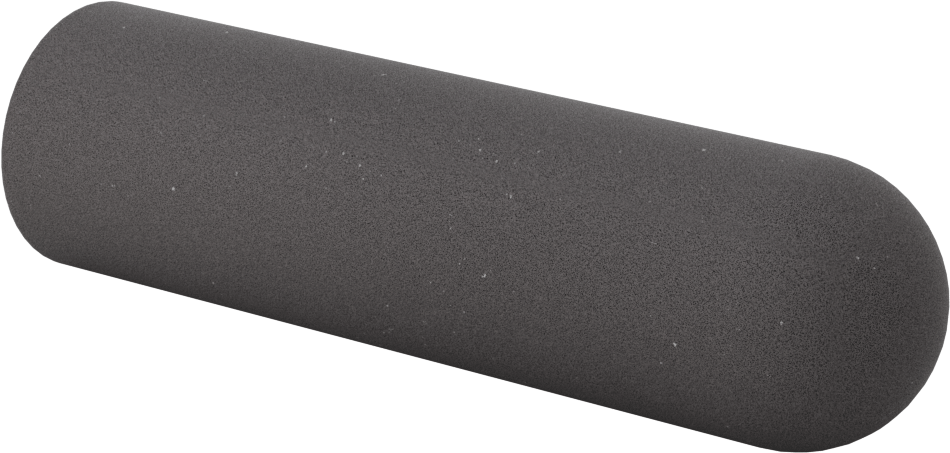 Yastıklı Yuvarlak Tutamaklar, 1-1/4“ ila 1-5/8” Dış Çap için, 6 inç Uzunluk