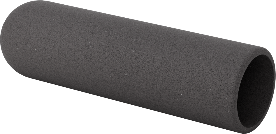 Yastıklı Yuvarlak Tutamaklar, 1-1/4“ ila 1-5/8” Dış Çap için, 6 inç Uzunluk