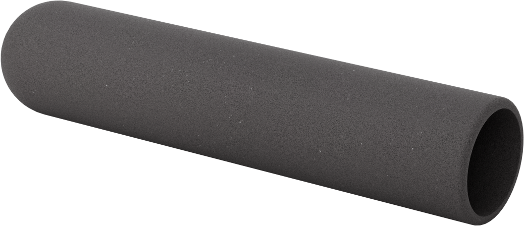Yastıklı Yuvarlak Tutamaklar, 1-1/4“ ila 1-5/8” Dış Çap için, 8" Uzunluk