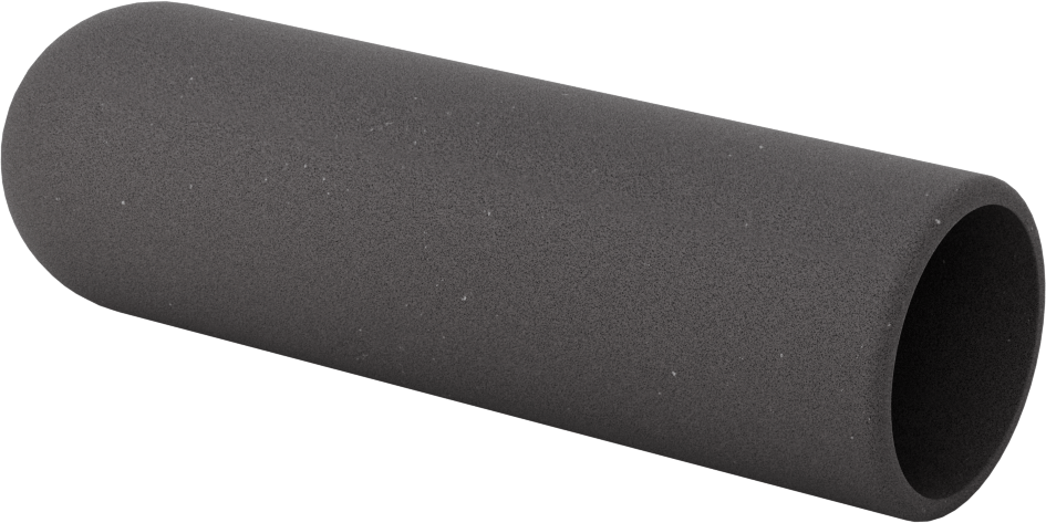 Yastıklı Yuvarlak Tutamaklar, 1-7/16“ ila 1-5/8” Dış Çap için, 6 inç Uzunluk