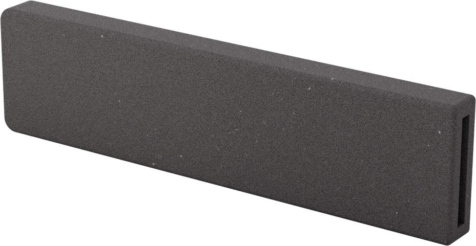 Yastıklı Dikdörtgen Tutamaklar, 1“ x 1/8” Dış Çap