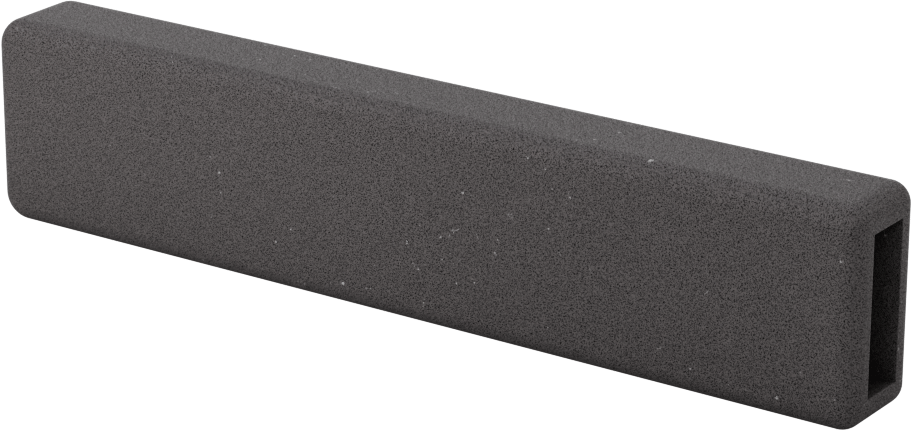 Yastıklı Dikdörtgen Tutamaklar, 3/4“ x 1/4” Dış