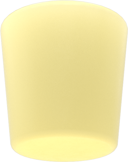 Yiyecek ve İçecekler için Konik Tapa, Anma Ölçüsü 4, 51/64“ ila 31/32” Delik İç Çapı için