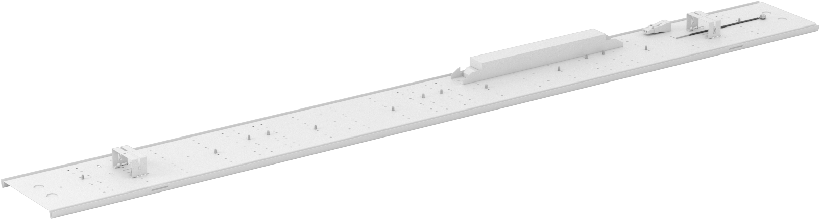 Yıkanabilir Tavan Işıkları için Yenileme Kiti, Nötr, 48" Toplam Uzunluk, 6730 Lumens