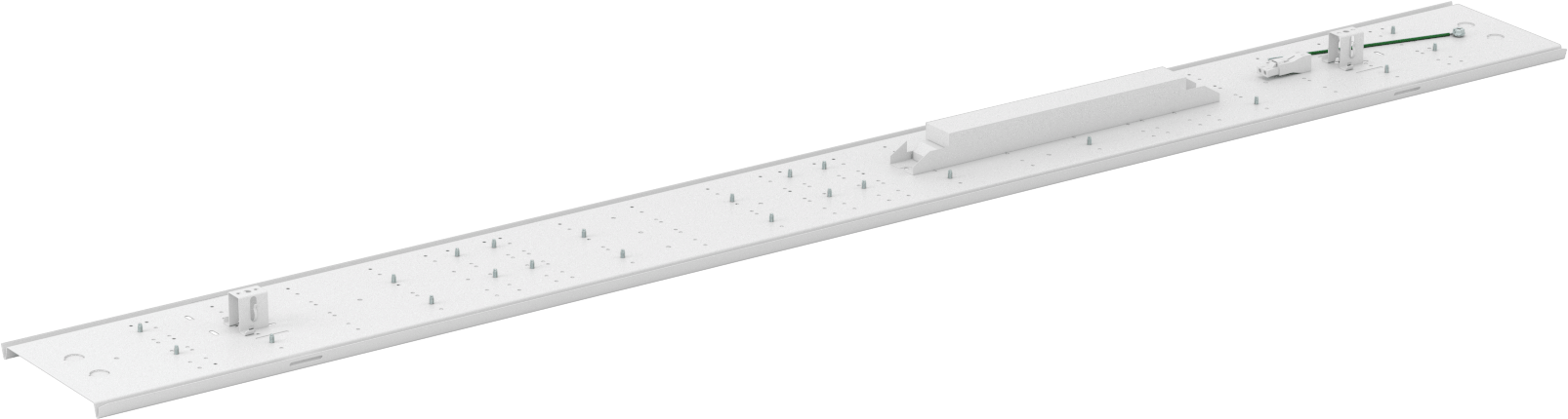 Yıkanabilir Tavan Işıkları için Yenileme Kiti, Soğuk, 48" Toplam Uzunluk, 8360 Lumens
