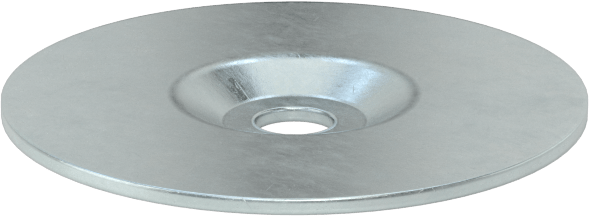 Çukur Pullar, 5/16" Vida Boyutu için, 0.344" ID, 2.500" OD