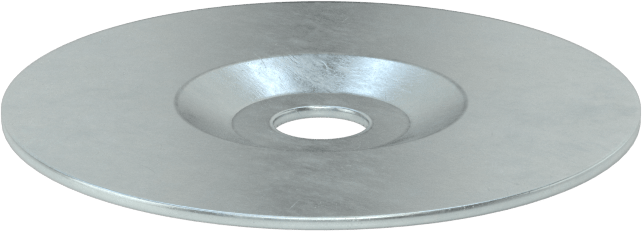 Çukur Pullar, 1/2" Vida Boyutu için, 0.531" ID, 3.500" OD