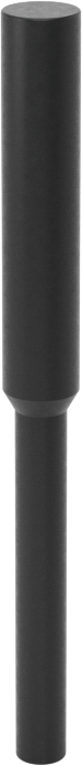 Çekmeli Yuvarlak Tapalar, Kimyasal Dayanıklı, 1/8" İç Çap için, 5/8" Yüksek