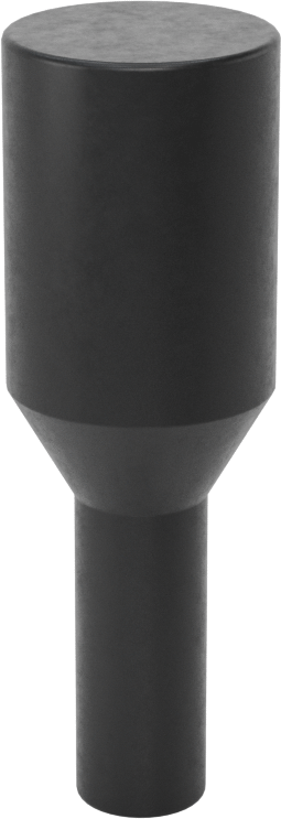 Çekmeli Yuvarlak Tapalar, Kimyasal Dayanıklı, 3/4" İç Çap
