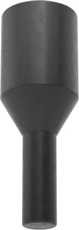Çekmeli Yuvarlak Tapalar, Kimyasal Dayanıklı, 7/8" İç Çap için