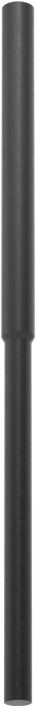 Çekmeli Yuvarlak Tapalar, Kimyasal Dayanıklı, 1/16" İç Çap için, 11/16" Yükseklik