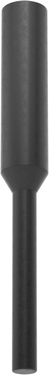 Çekmeli Yuvarlak Tapalar, Kimyasal Dayanıklı, 1/4" İç Çap için, 15/16" Yükseklik
