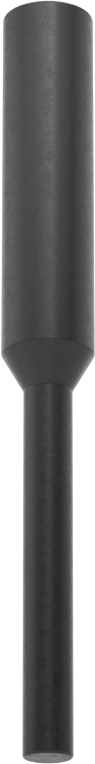 Çekmeli Yuvarlak Tapalar, Kimyasal Dayanıklı, 1/4" İç Çap için, 1" Yükseklik