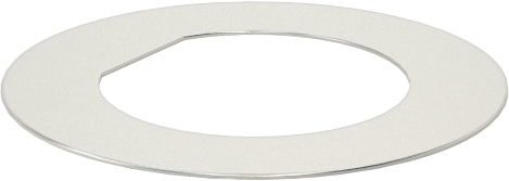 Şim, 3/8" Çaplı D-Profil Şaftlar için, 0,0050 inç Kalınlık