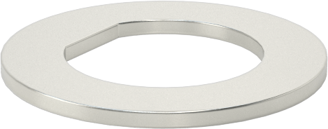 Şim, 3/8" Çaplı D-Profil Şaftlar için, 0,0310" Kalın