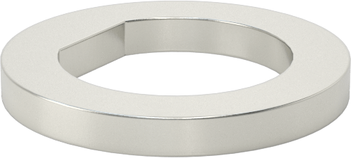 Şim, 3/4" Çaplı D-Profil Şaftlar için, 1/8" Kalınlık