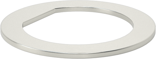 Şim, 1-1/4" Çaplı D-Profil Şaftlar için, 0,0600" Kalınlık
