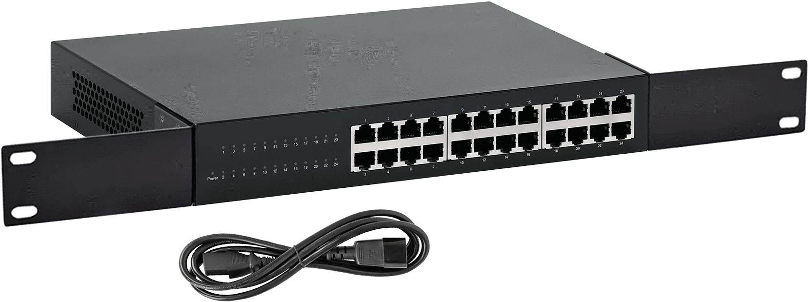 Raf Montajlı Ethernet Anahtarı, 24 Soket