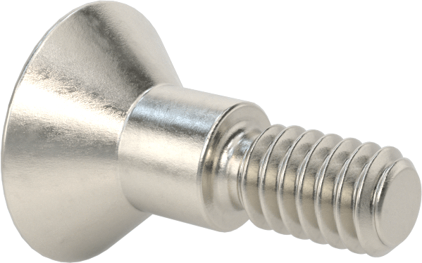 18-8 Paslanmaz Çelik Omuzlu Vida, 5/16" Omuz Çapı, 1/4" Omuz Uzunluğu, 1/4"-20 Diş