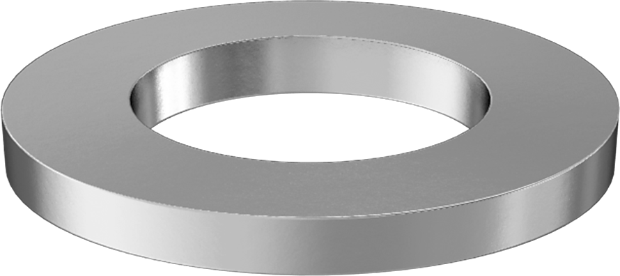 Belleville Disk Yayı, 1/2" ve M12 Flanş Cıvatası için, 0.515" ID, 0.900" OD
