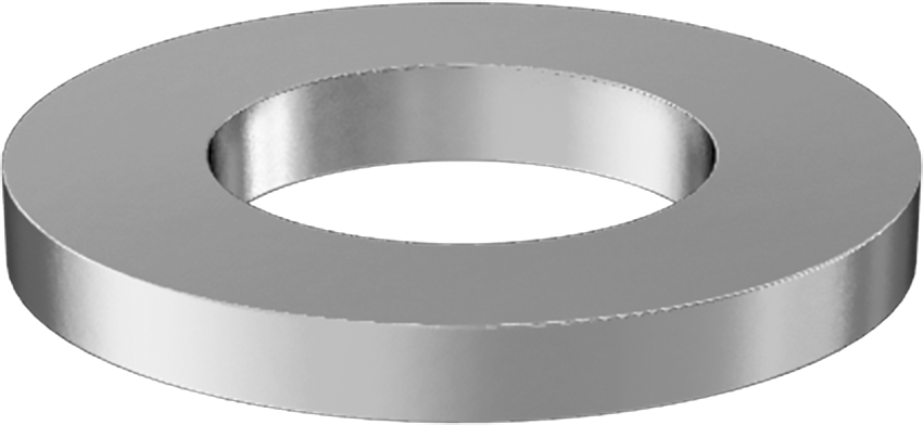 Belleville Disk Yayı, 3/8" ve M10 Flanş Cıvatası için, 0.390" ID, 0.714" OD