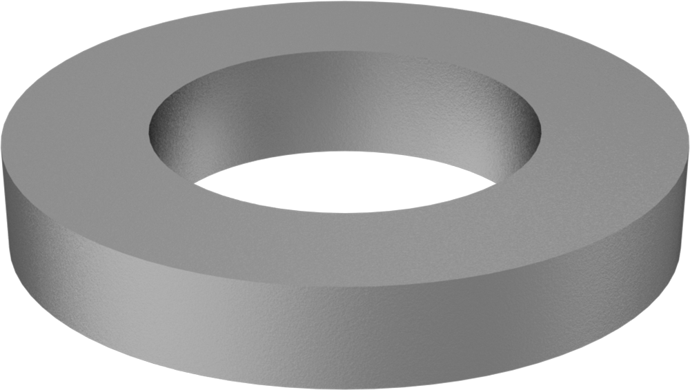 Belleville Disk Yayı, 3/4" Cıvata Boyutu için, 0.76" ID, 1.368" OD, 0,222 inç Kalınlık