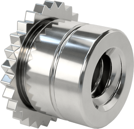 Açık Uçlu Yivli Pres Geçmeli Dişli Ara Parçalar, Minyatür, 2.4 mm OD, 2 mm Uzunluk, M1,4 x 0,30 mm Diş Boyutu