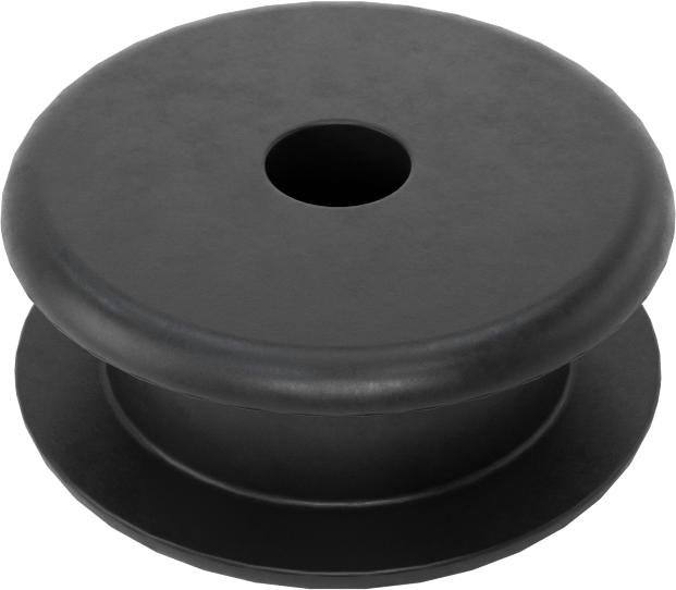 Buna-N Kauçuk Gromet, 5/8“ Delik Çapı ve 1/4” Malzeme Kalınlığı için, 3/16" ID
