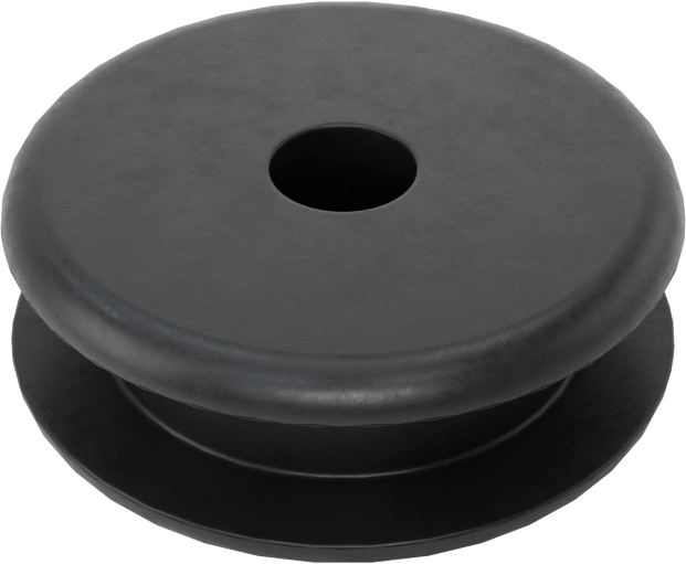 Buna-N Kauçuk Gromet, 5/8“ Delik Çapı ve 3/16” Malzeme Kalınlığı için, 3/16" ID