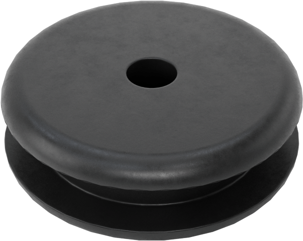 Buna-N Kauçuk Gromet, 9/16“ Delik Çapı ve 1/8” Malzeme Kalınlığı için, 1/8" ID