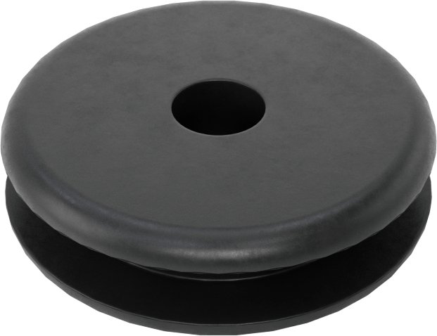 Buna-N Kauçuk Gromet, 5/8“ Delik Çapı ve 1/8” Malzeme Kalınlığı için, 3/16" ID
