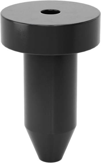 SBR Kauçuk Tamponlar, İtme, 11/32" İç Çap için, 13/16" Gövde Yüksekliği