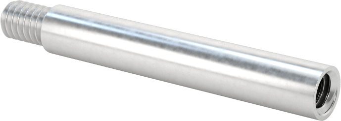 Düşük Profilli Ciltleme Silindirleri için Uzatma, 6061 Alüminyum, 1-1/4" Uzunluk