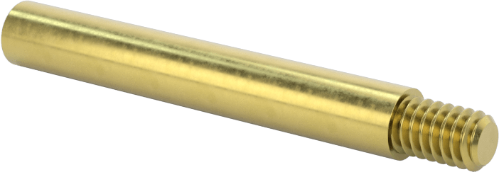 Düşük Profilli Ciltleme Silindirleri için Uzatma, Pirinç, 1-3/8" Uzunluk
