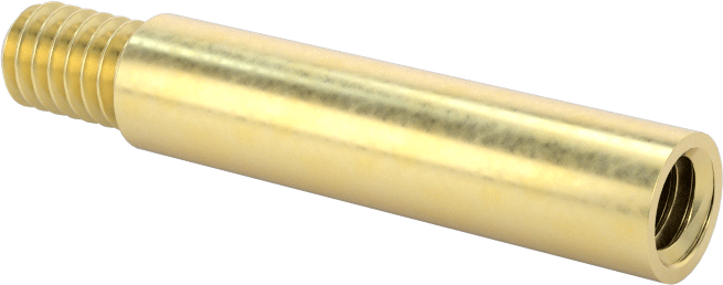 Düşük Profilli Ciltleme Silindirleri için Uzatma, Pirinç, 7/8" Uzunluk