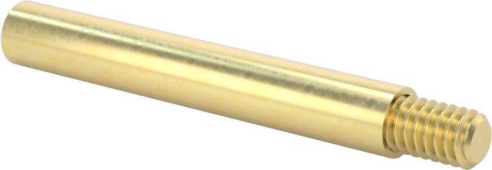 Düşük Profilli Ciltleme Silindirleri için Uzatma, Pirinç, 1-3/8" Uzunluk