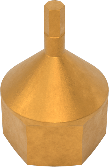 Çift Tahrikli Altıgen Uçlu Soket, 1/4" Kare Tahrik, 7/16" Altıgen Tahrik, 2 mm Tahrik Boyutu